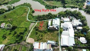 lô đất nền mặt tiền kênh rạch dứa, gần chợ bình mỹ 140m2, khu dân cư hiện hữu, xây tự do