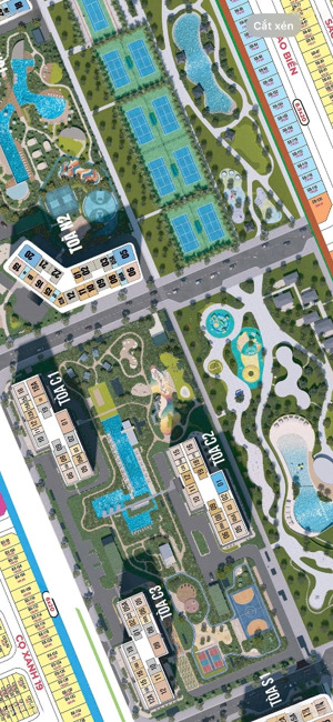 bán cc trinity 2pn, 1wc, 50,8m2 tại vinhomes ocean park 2, giá 3,2 tỷ view pháo hoa