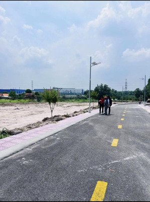 lô đất 2 mặt tiền gần sân bay long thành, dt 5x22, gần chợ an bình và kcn an phước