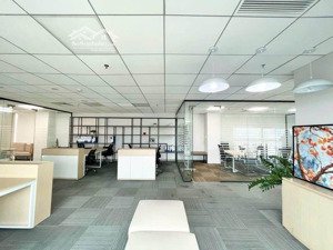 cho thuê văn phòng sẵn nội thất tân bình, dt: 115m2 gân sân bay