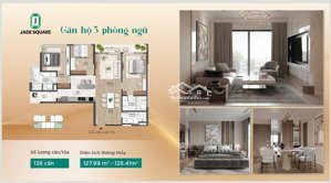 bán căn góc 3pn 127m2 tầng trung view sông hồng siêu đẹp ngay phạm văn đồng, ngoại giao đoàn