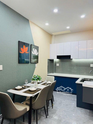 nhà đẹp gò vấp hẻm xe hơi gần dreamhome và chợ thạch đà 44m, 3 tầng, full nội thất, 5 tỷ ++