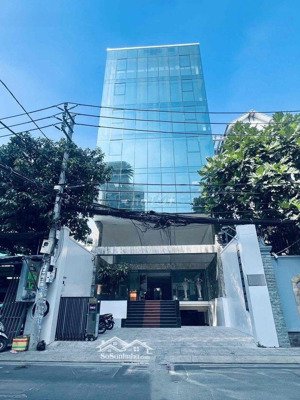 tòa nhà mt đường phan đình giót, phường 2. dt: 10x22m. hầm - trệt - 5 lầu. full hệ thống văn phòng