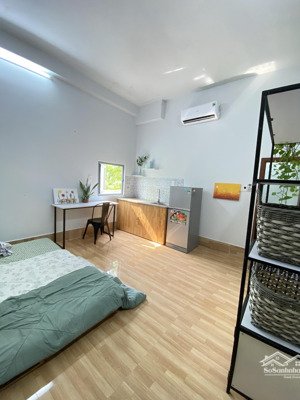 cho thuê phòng trọ 27m2 đầy đủ nội thất đường hồ văn huê quận phú nhuận ngay đại học gia định
