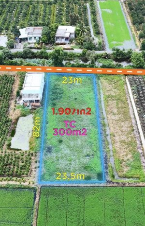 bán đất thổ cư view sông đường kênh 4, thủ thừa, long an _ giá tốt