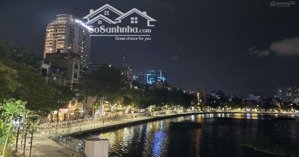 bán nhà mặt phố mai anh tuấn, dt 120m2 x 2 tầng, mặt tiền 7m, view hồ, giá 50 tỷ.