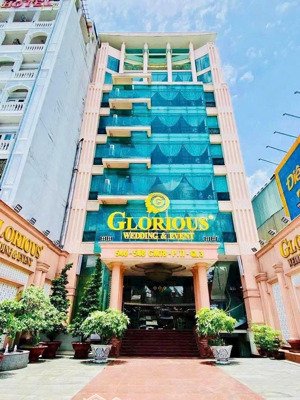 bán tòa nhà mt cmt8, p11, q3, dt 14.7x36m nở hậu 26m, 2 hầm 10 tầng ~ 5.232 m2, 1.5 tỷ/th - 500 tỷ