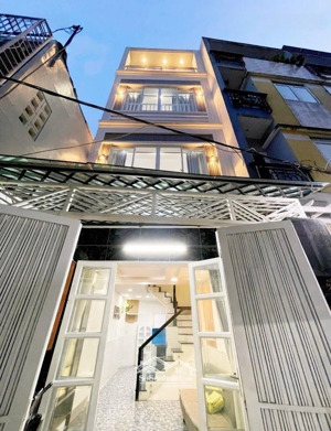 nhà mới 4 tầng 5pn 36m2 (3.6 x 10), p11 bình thạnh, giá 6.8 ty