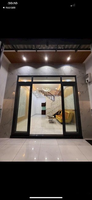 nhà mới đẹp - nơ trang long - 4,5x10m - trệt 3 lầu có sân thượng - 3pn 4wc - 21 triệu tl 