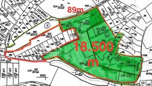 cần bán 18.500m2 đất phường hoà lợi, bến cát, bình dương giá chỉ 33 tỷ 1,8 triệu/m2 