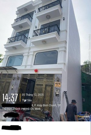 nhà đường 40 hiệp bình chánh đường 7m 7.8 tỷ 53m2 1 trệt 1 lửng 2 lầu 1 sân thượng sang tên ngay.