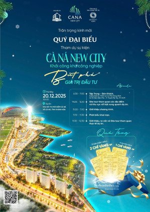 cơ hội sở hữu sản phẩm đất nền shophouse tại dự án cà ná new city với ưu đãi lớn