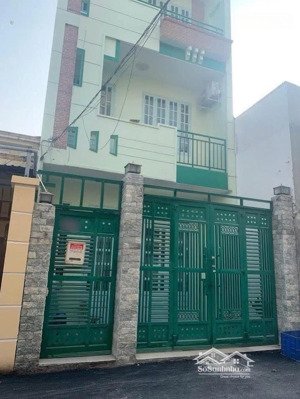 trệt 2 lầu sân thượng 5x20m có 4pn 5wc hẻm xe hơi dương quảng hàm p6 giá 19 triệu