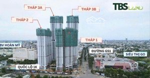 tbs green skyline - xây xong - bàn giao ngay - sổ hồng lâu dài+ chiết khấu cực mạnh + lãi suất 0%