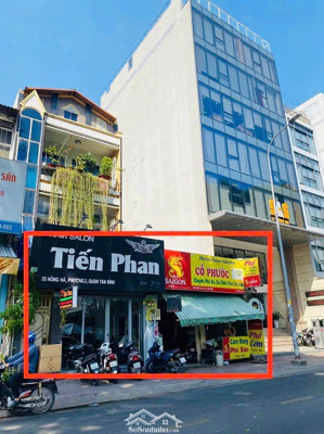 bán nhà 2mt hồng hà p2 tb, dt 10.2x22m cn 181m2, kc 3 tầng đoạn 2 chiều - giá 65 tỷ