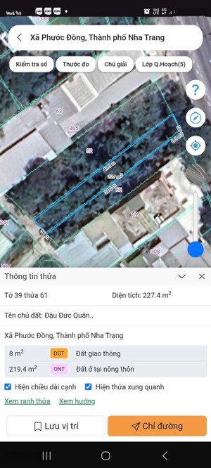 bán lô đất 2 mặt tiền đường nguyễn tất thành - vị trí đẹp hiếm có