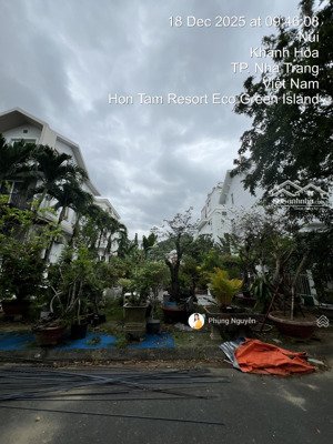 bán lô đất đông nam, sát vinpearl phú quý, tại an viên nha trang. 180m2 x 130tr/m2.