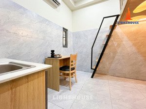 phòng có gác zá rẻ sẵn nội thất ngay công viên gò vấp