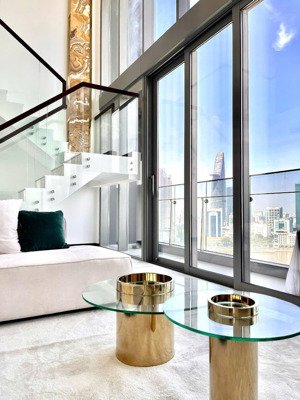 duplex 4 phòng ngủ empire city cho thuê