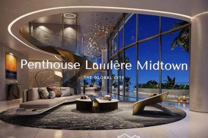 cần tiền bán gấp căn penthouse thông tầng, view sông, giá 43.2 tỷ, the global city, quận 2