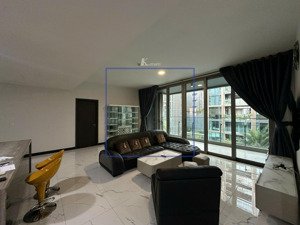 cho thuê căn hộ empire city 3pn view hồi bơi sân vườn - full nội thất giá 55 triệu/tháng
