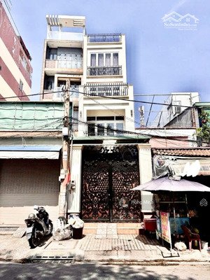 bán nhà mặt tiền kênh nước đen, p. bình hưng hoà a, bình tân - dt 4x25m - 5 tẩng - giá 9.9 tỷ