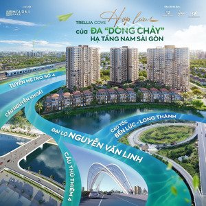 bán căn hộ chung cư trellia cove tại mizuki park, giá cực chất 4,3 tỷ, 59m2