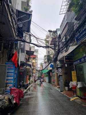 bán nhà ngõ ô tô 71 hoàng văn thái 75m 6 tầng thang máy, vừa ở vừa kd 30-50 triêu/1th, giá 17.8 tỷ