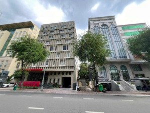 bán tòa nhà ngay mặt tiền sư vạn hạnh - dt: 7 x 19m - hầm + 7 tầng - giá bán: 50 tỷ tl