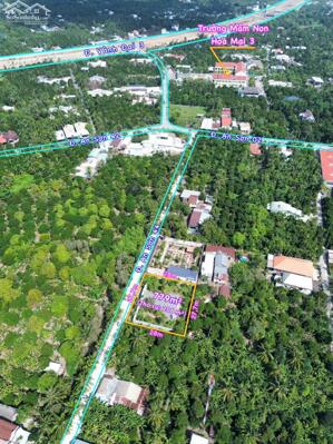 Bán Miếng Đất Vườn 779m2, Đã Xây Tường Rào Bao Quanh Kiên Cố ở An Sơn, Gần Sông SG