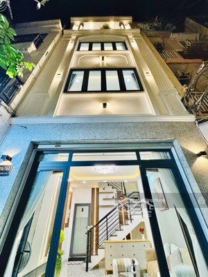 nhà sát hẻm oto, phan đăng lưu, phú nhuận, 4 tầng, 41m2, ngang 4m, giáp q1 giá chỉ 8.6 tỷ