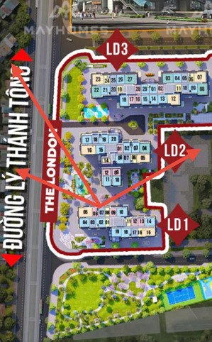 giá bán cực rẻ cho căn 1pn+1 tầng trung tại phân khu the london chỉ 3,55tỷ dt to 48,2m2 thông thủy