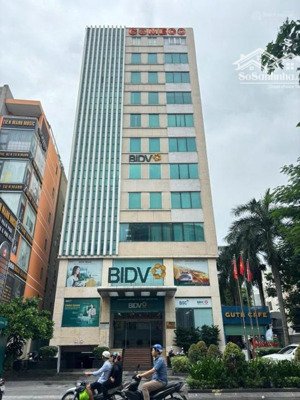 bán tòa nhà mặt tiền trần quang khải - dt: 8 x 23m - hầm + 6 tầng - giá bán: 65 tỷ tl