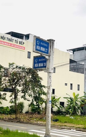 bán lô đất đường hoà minh 27 - khu b phương trang