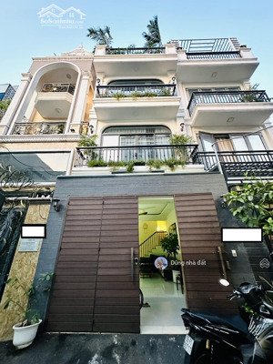 siêu phẩm 2 mặt tiền hxh phan đăng lưu 6 tầng có thang máy(4.39x20m) - 14pn - 70 triệu/tháng