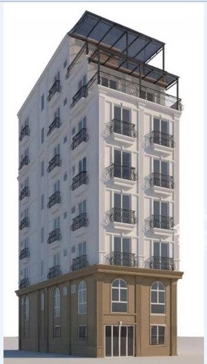 chính chủ cần bán chung cư mini - đào tấn- dt 90m2 - 25 phòng full nội thất - dòng tiền 2 tỷ/năm