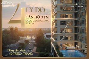 Căn hộ 3PN Regal Complex 55tr/m2