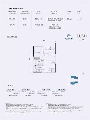 bán nhanh các căn 2pn 2wc 53.8m2 khu elite vip nhất dự án lumi hà nội. holine 