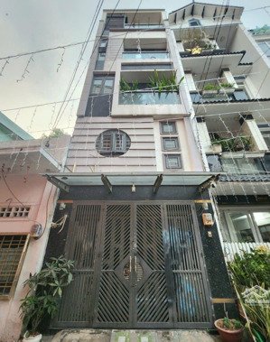 sát mặt tiền trường sa, phú nhuận - hẻm ô tô - 5 tầng btct - 36m2 (4.1x9) 4pn a4 - nhà mới ở ngay