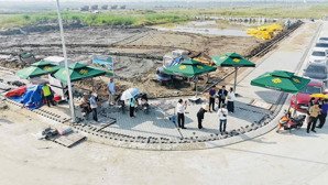 đất thổ cư 120m2, shr,mt đại lộ võ văn kiệt nối dài