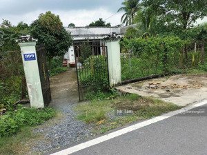 đất củ chi! bán lô đất có căn nhà mt đường nguyễn văn khạ, dt 1.010m2, có 123m thổ cư.