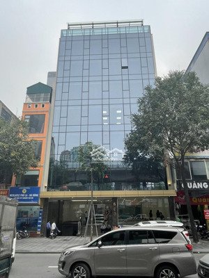 cho thuê toà nhà mp quang trung, hà đông. dt 245m2, 8 tầng 1 hầm, thông sàn, pccc đầy đủ, giá 295tr