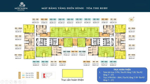 bán căn hộ newtown diamond đà nẵng, 6,345 tỷ, 79,1m2, hot!