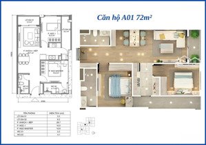 em bán căn 72m2 tầng đẹp tòa bid 104, giá đầu tư .lh 