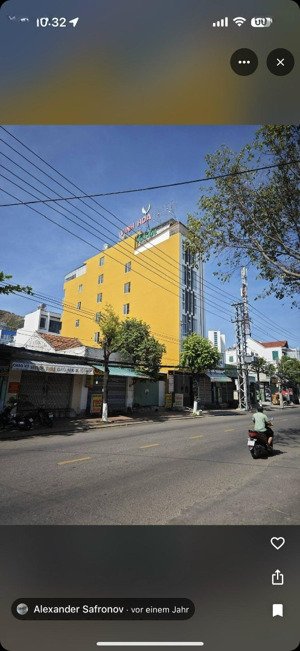 bán khách sạn 6 tầng mặt đường điện biên phủ, bắc nha trang - căn 2 mặt tiền trước và sau