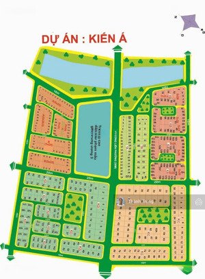 bán lô đất đầu tư kdc kiến á mặt tiền đường 14m, ngay sát bên liên phường, the global giá 82tr/m2