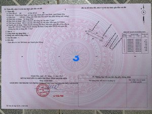 khách bỏ cọc 100tr cần bán gấp lô đất vịnh cam ranh chỉ từ 900tr tiềm năng phát triển cao