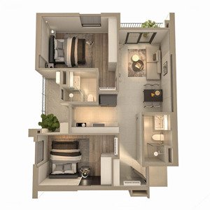 căn 2pn 64m2 view thành phố mới. đầu tư cho thuê + dư địa tăng giá còn nhiều