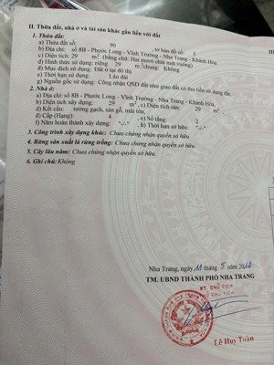 bán nhà mặt phố tại đường phước long, 3,95 tỷ, 29m2, giá cực chất chính chủ