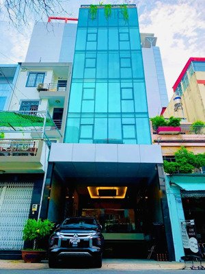 tòa nhà khu kinh doanh sầm uất tân bình hầm, trệt 4 lầu, sân thượng - thang máy mới, pccc